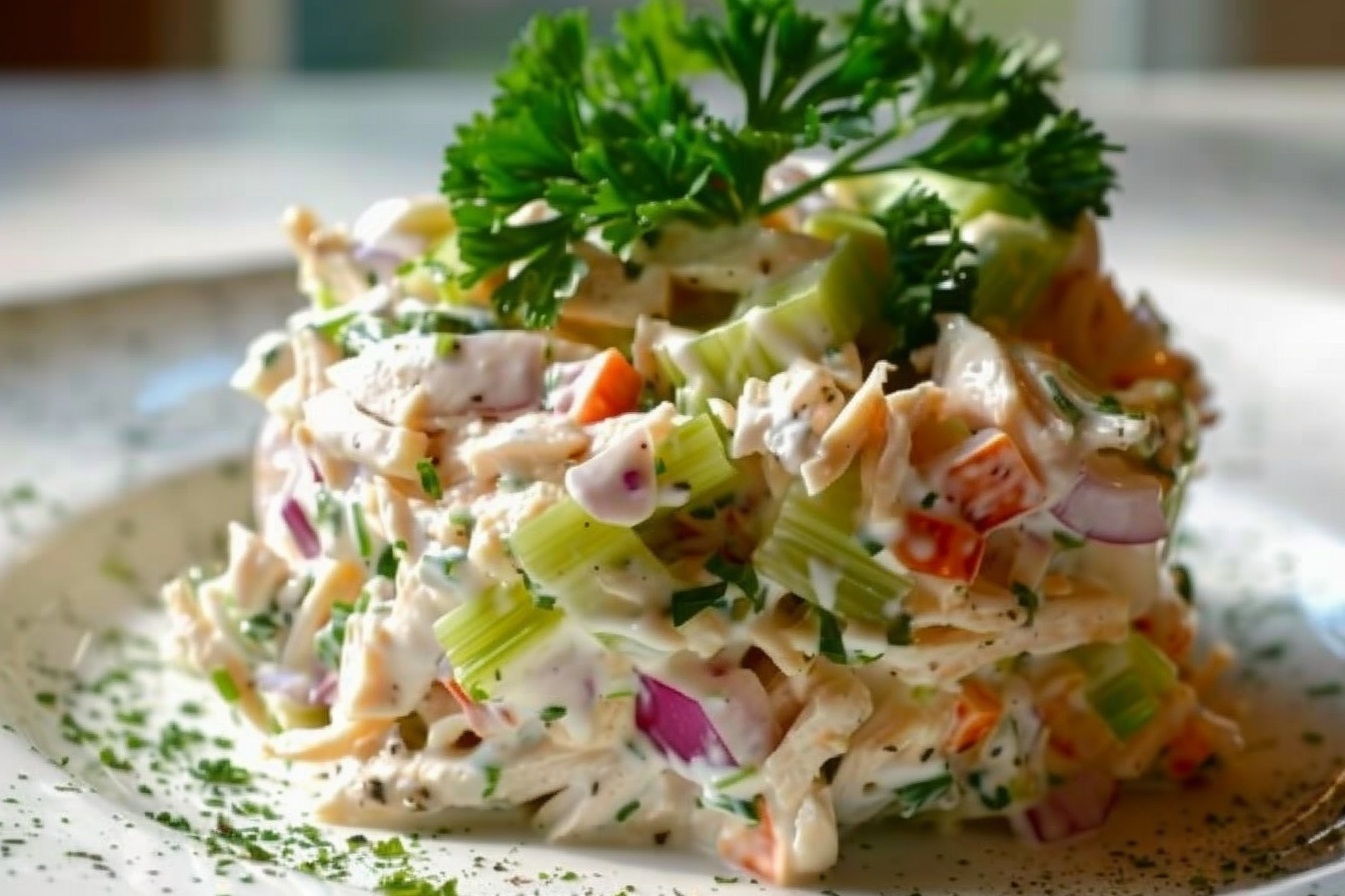 Best Chicken Salad Recipe Refreshing Summer Delight Recipe - Recipe Image