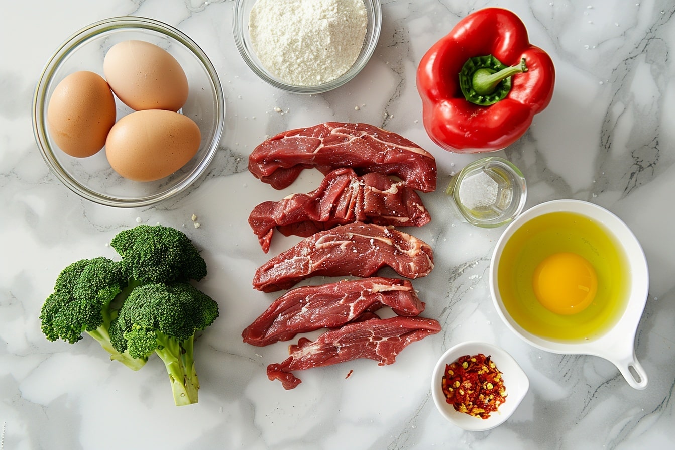 Crispy Chilli Beef Noodles Recipe - Recipe Image