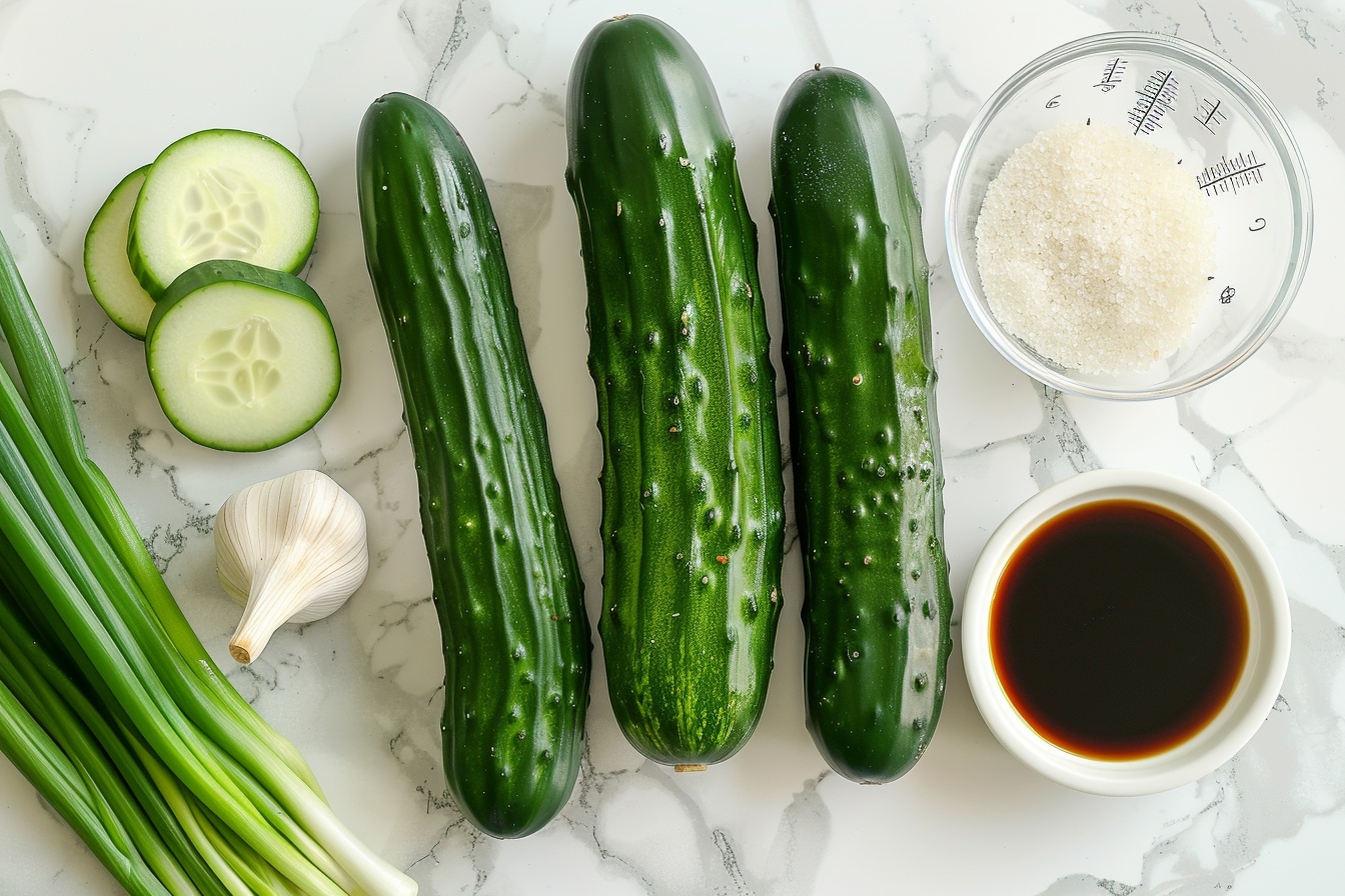 Fresh Din Tai Fung Cucumber Salad: A Flavorful Home Delight Recipe - Recipe Image