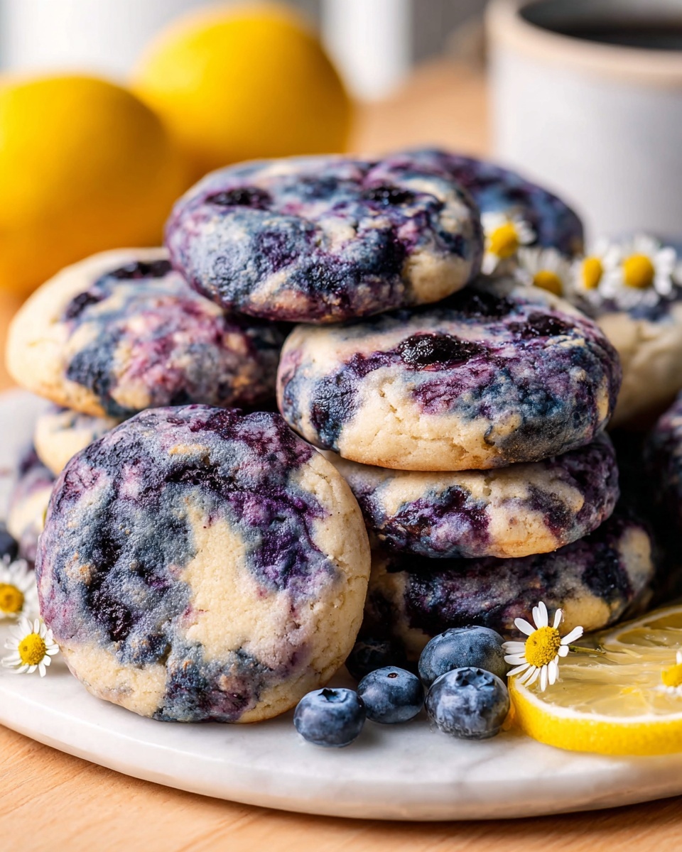 Lemon Blueberry Cheesecake Cookies Recipe