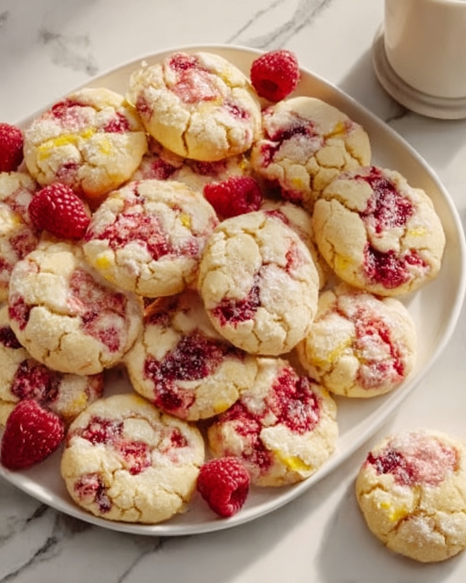 Lemon Raspberry Cookies Recipe