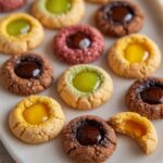 Fruity Thumbprint Cookies with Homemade Lemon and Lime Curd Recipe