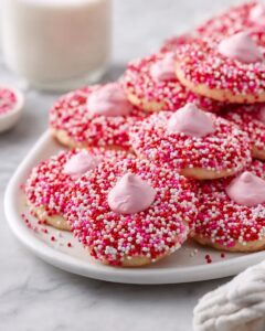 Strawberry Kiss Cookies – Soft Valentine’s Delight Recipe
