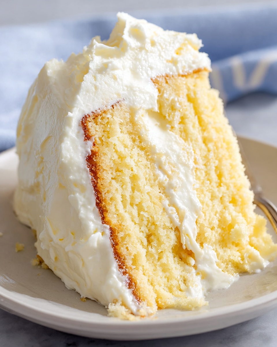 Gluten Free Lemon Cake with Cream Cheese Frosting and Optional Crumb Topping Recipe - Recipe Image