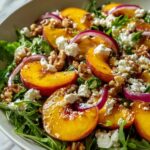 Peach Arugula Salad Recipe