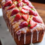 Glazed Strawberry Bread Recipe