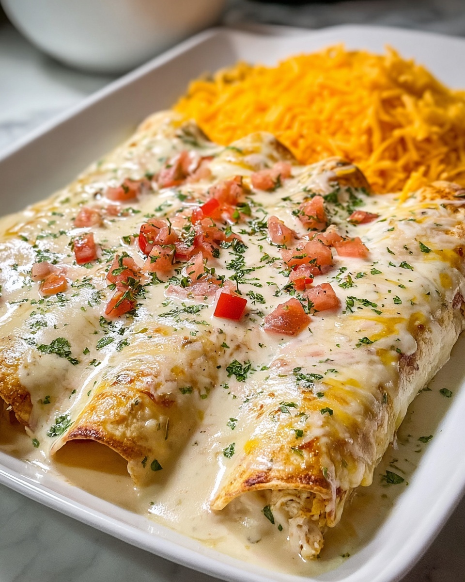 Queso Chicken Enchiladas for a Quick and Cheesy Dinner Delight Recipe