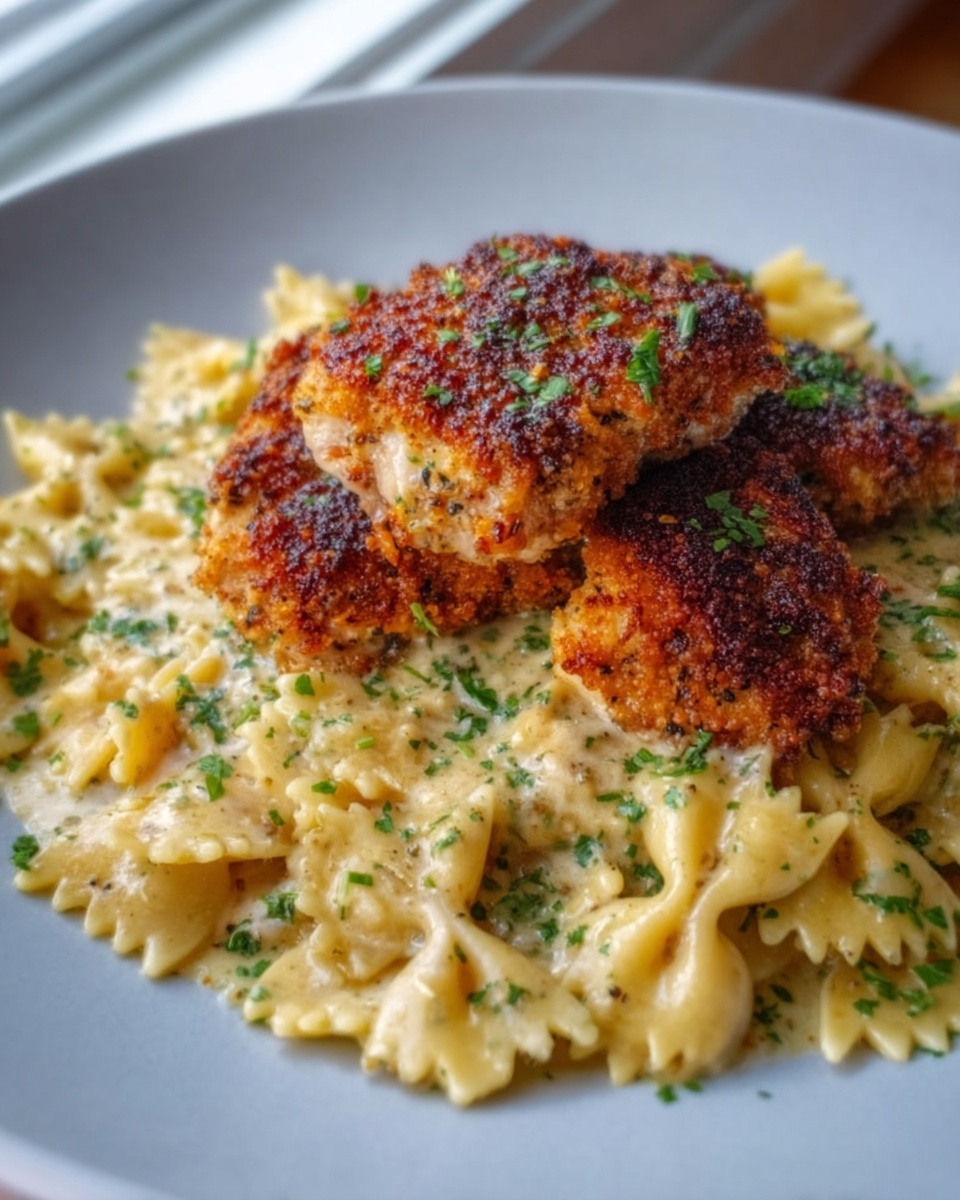 Garlic Butter Chicken with Bowtie Pasta Recipe 6 Garlic Butter Chicken with Bowtie Pasta Recipe - Recipe Image