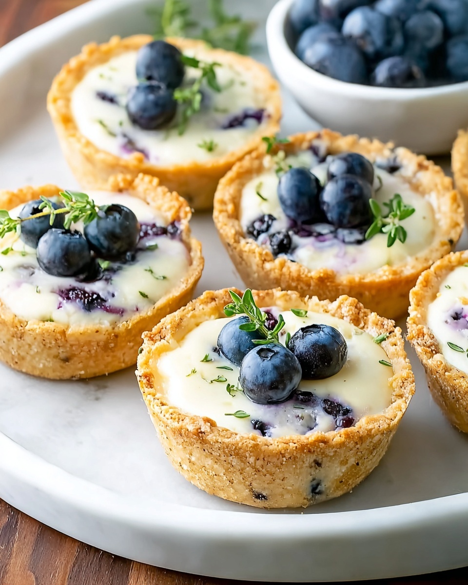 Blueberry Cheesecake Cookie Cups Recipe