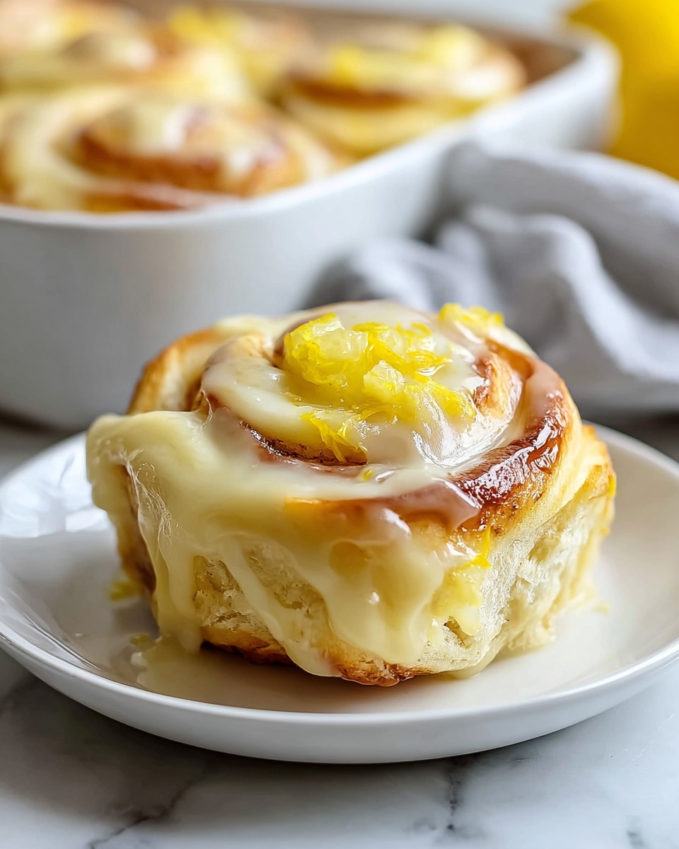 Lemon Cream Cheese Pinwheels Recipe - Recipe Image