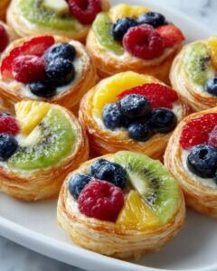 Cheesecake Fruit Salad Roll-Ups Recipe