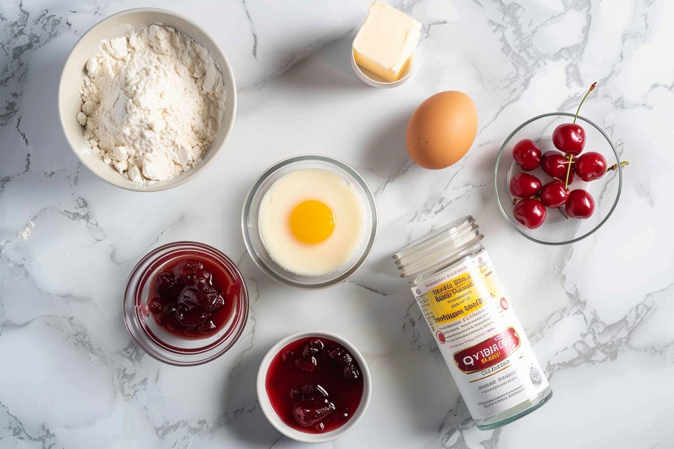 Homemade Cherry Chip Cake Recipe - Recipe Image