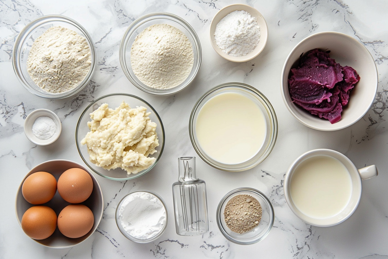 Fluffy Taro Ube Cloud Cake That Blissfully Melts in Your Mouth Recipe