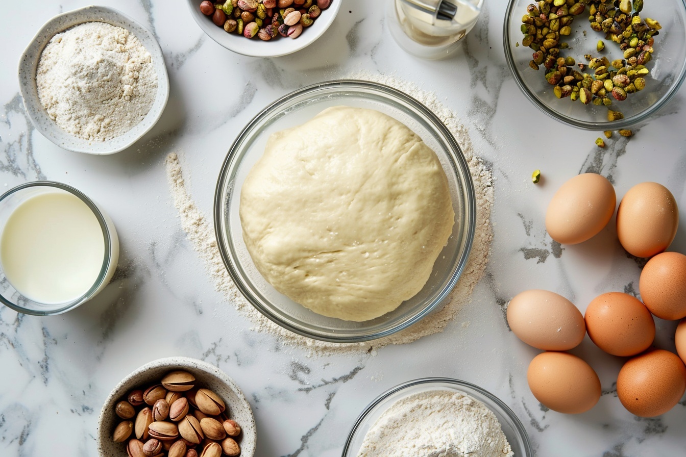 Small Batch Pistachio Cream Cinnamon Rolls with Pistachio Cream Cheese Frosting Recipe - Recipe Image