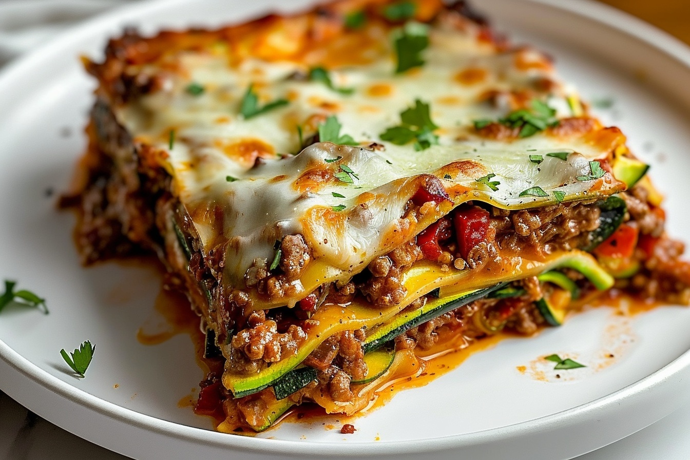 Zucchini Pizza Casserole: A Game-Changer for Dinner Night Recipe - Recipe Image