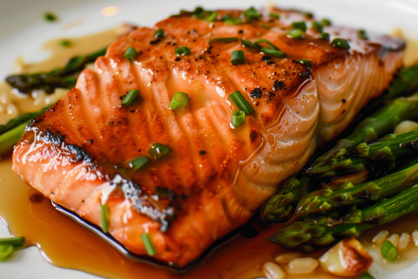 Maple Bourbon BBQ Salmon Recipe - Recipe Image