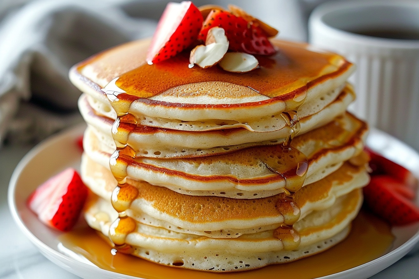 Old Fashioned Pancakes Recipe - Recipe Image