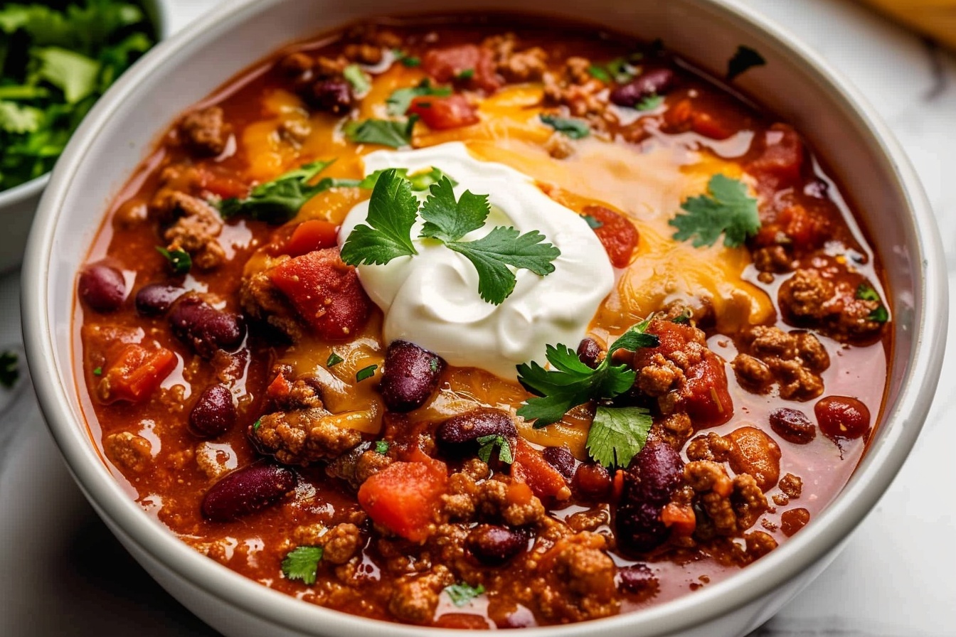 Easy Homemade Chili Recipe - Recipe Image