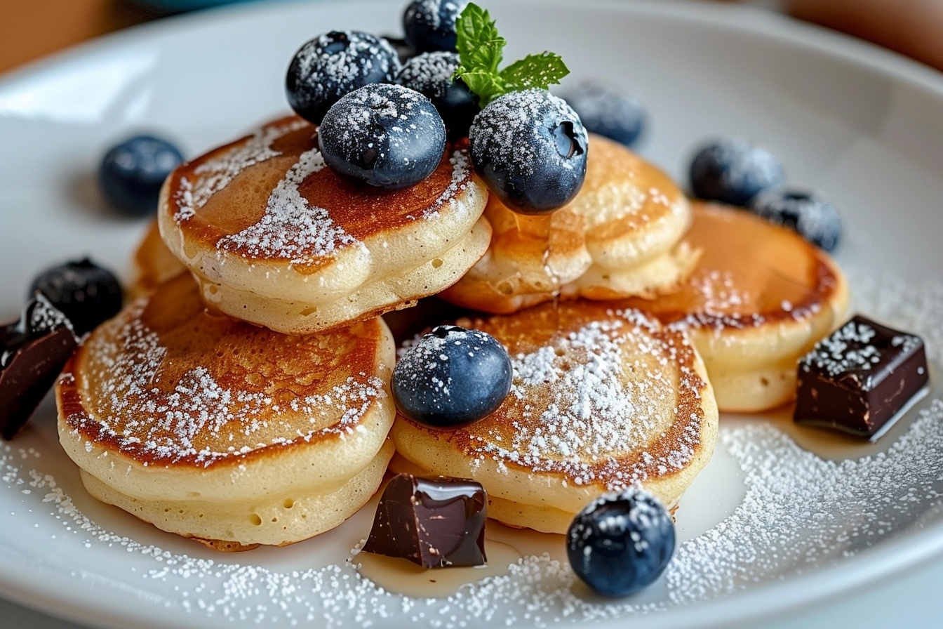 Fluffy Breakfast Pancake Poppers Perfect for Busy Mornings Recipe - Recipe Image