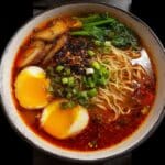 Spicy Ramen Recipe with Homemade Broth Recipe