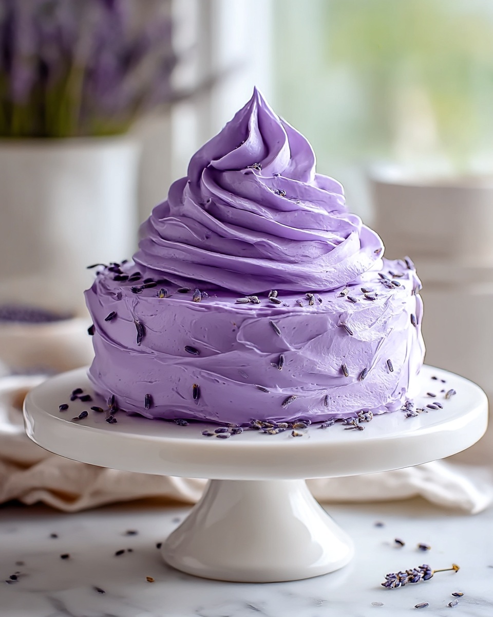 Lavender Buttercream Frosting for Dreamy Desserts Recipe