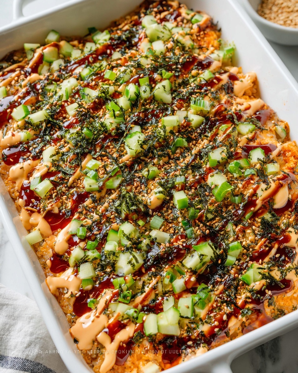 Easy Sushi Bake Recipe