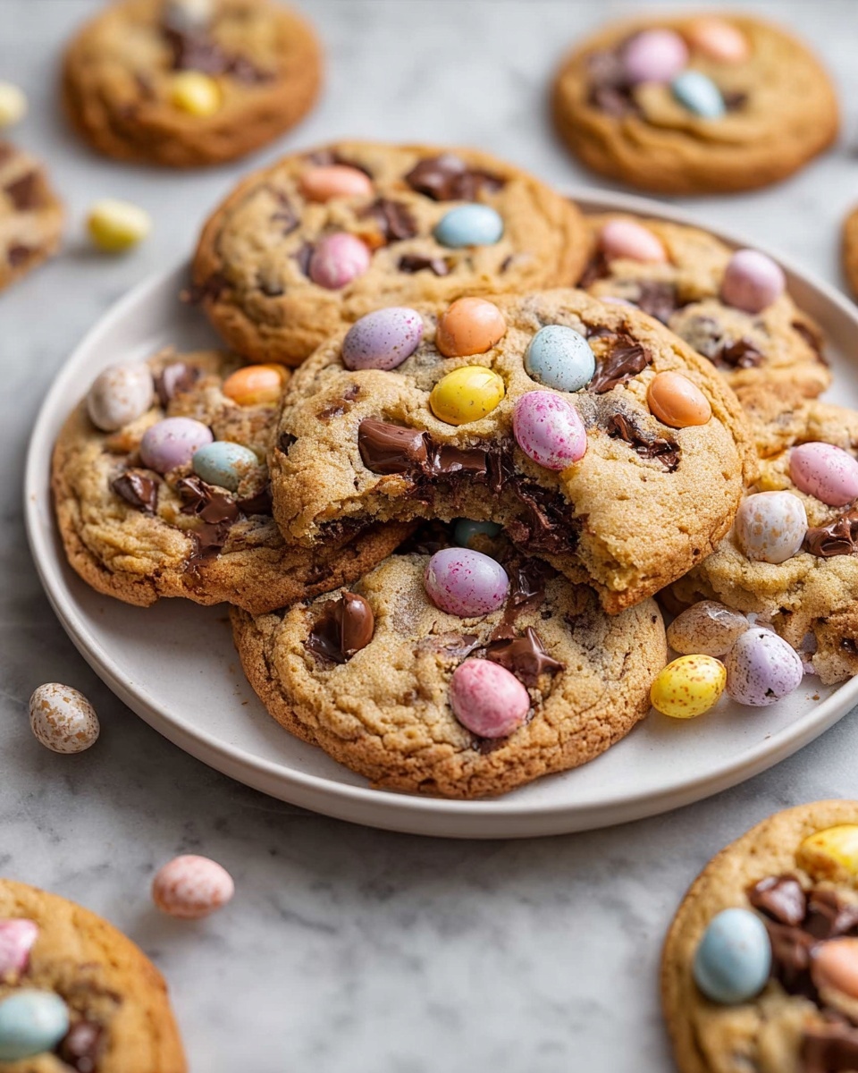 Mini Egg Cookies Recipe 4 Mini Egg Cookies Recipe - Recipe Image