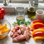 Sheet Pan Chicken Pitas with Herby Ranch Recipe