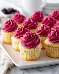 Lemon Poppy Seed Cupcakes Recipe