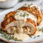 Chicken Wellington with Dijon Cream Sauce Recipe