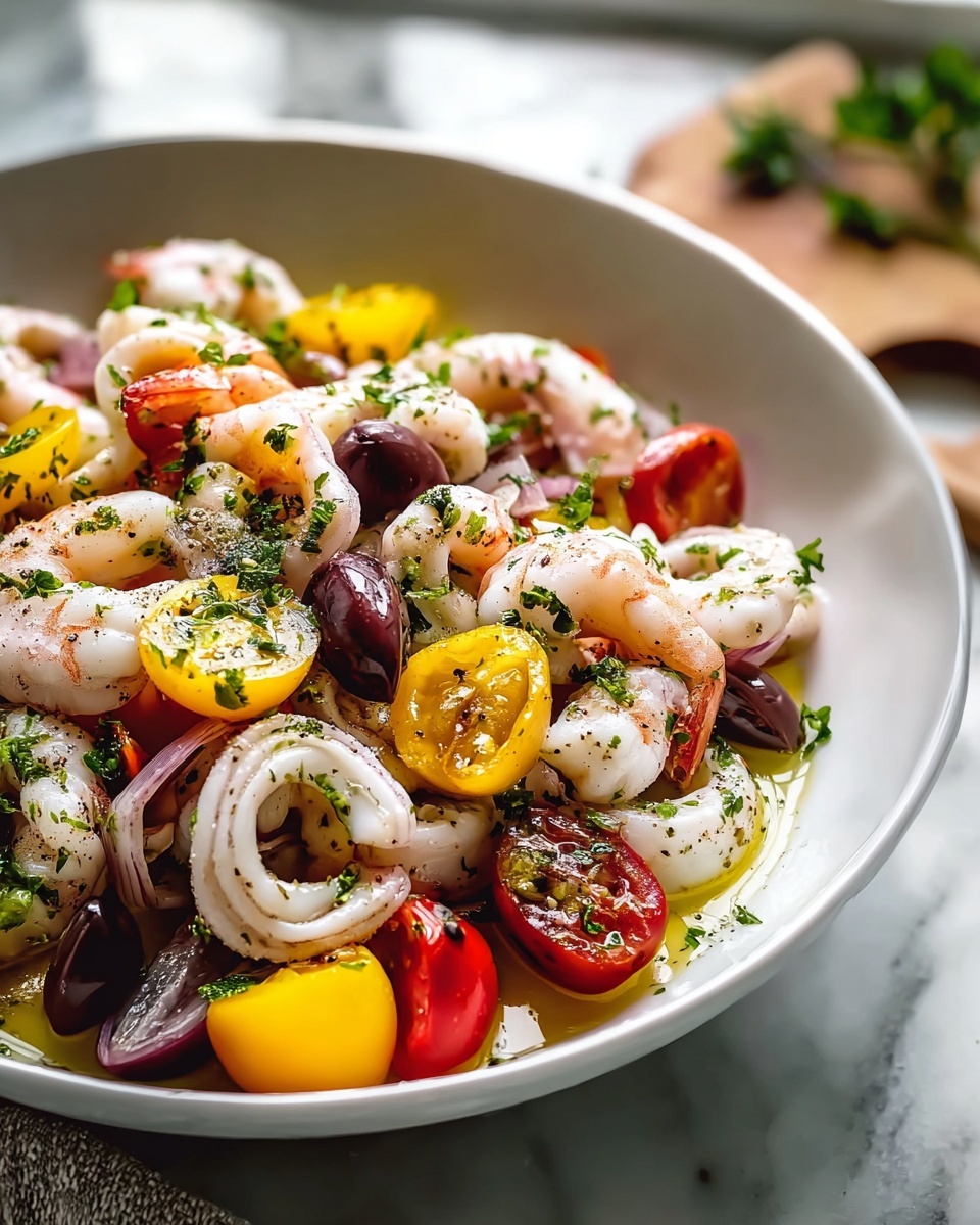 Octopus Salad Recipe for a Fresh Flavor Adventure Recipe - Recipe Image