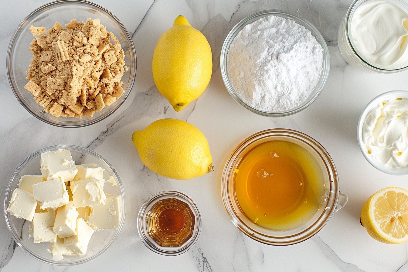Mini Lemon Cheesecake Tarts Recipe