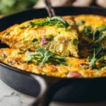 Ham and Cheese Frittata Recipe