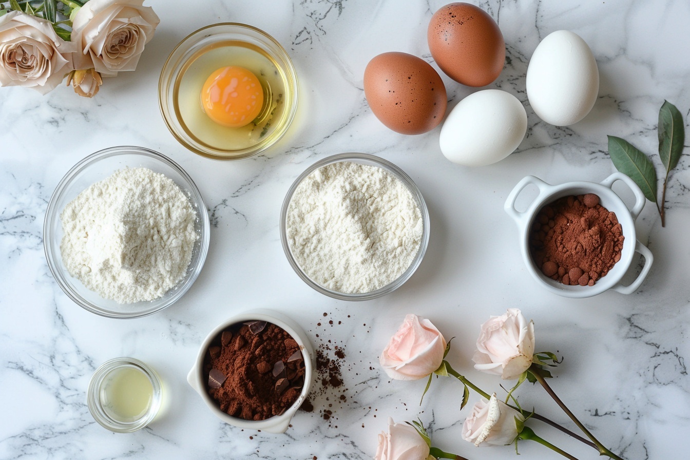 Wednesday Morticia’s Midnight Rose Garden Cupcakes Delight Recipe - Recipe Image