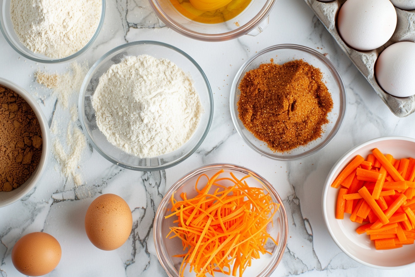 Cream Cheese Frosted Carrot Cake with Nuts Recipe - Recipe Image