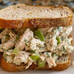 High Protein Dill Pickle Chicken Salad Recipe