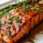 Maple Bourbon BBQ Salmon Recipe