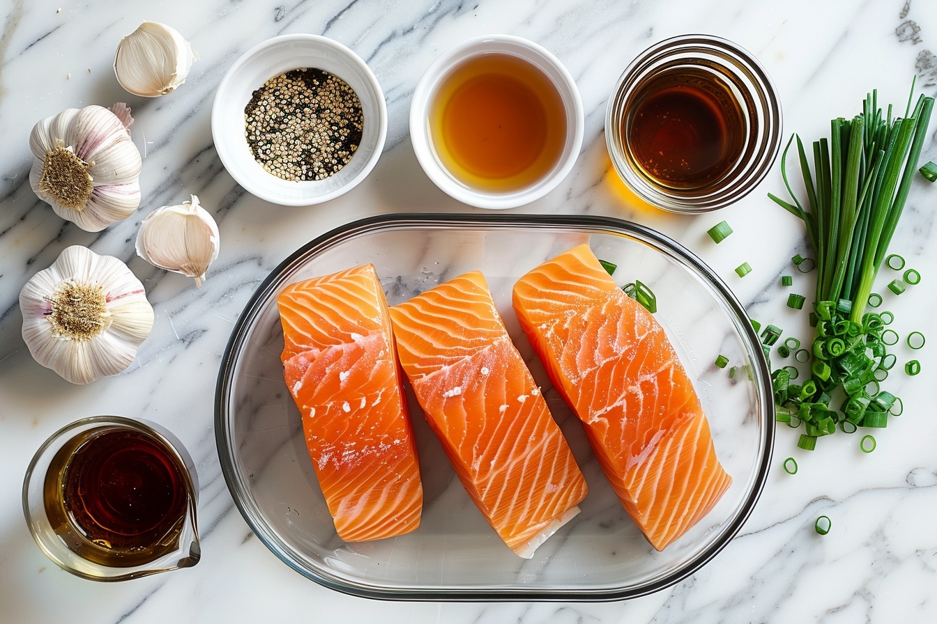 Maple Bourbon BBQ Salmon Recipe - Recipe Image