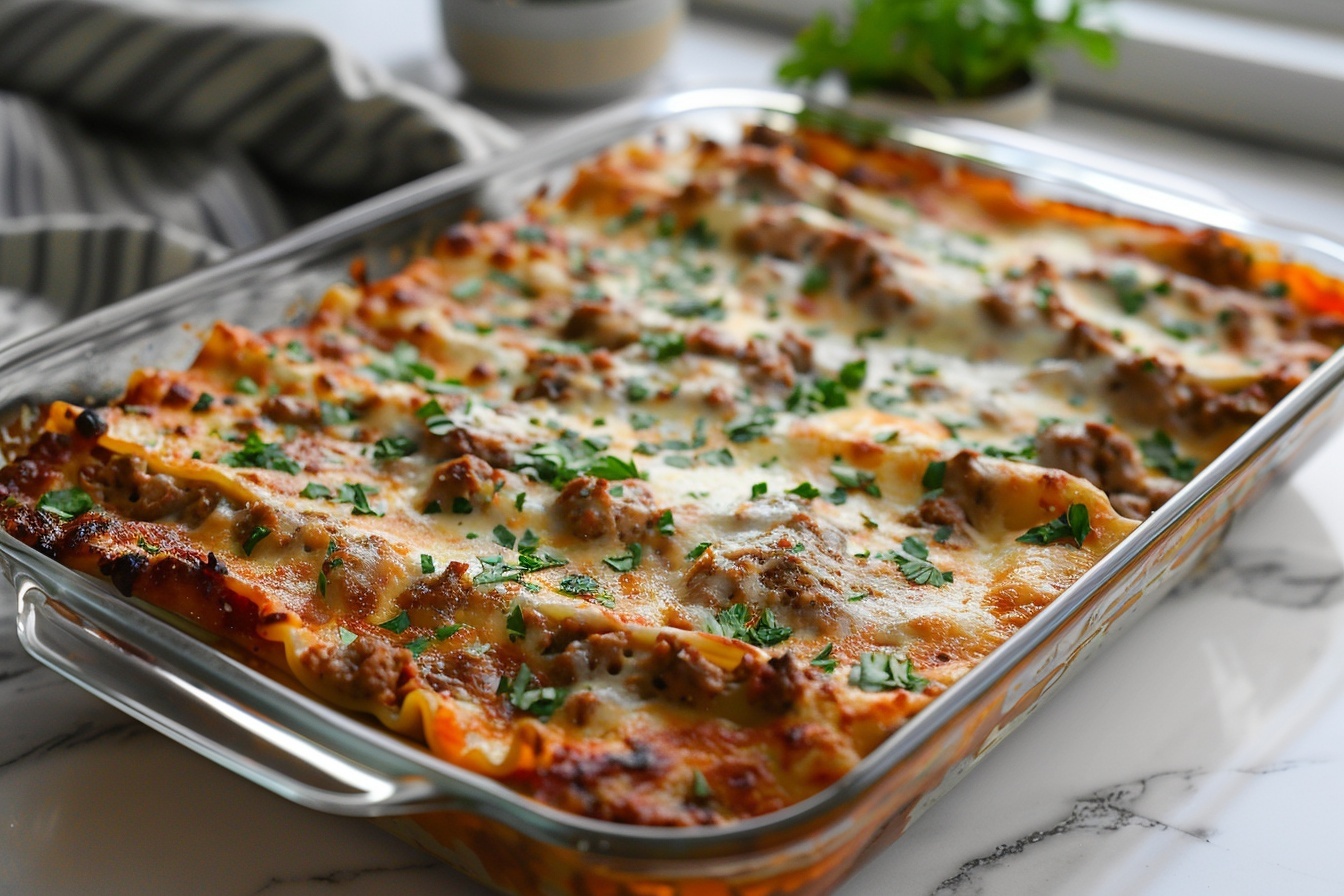 Easy Homemade Lasagna Recipe - Recipe Image