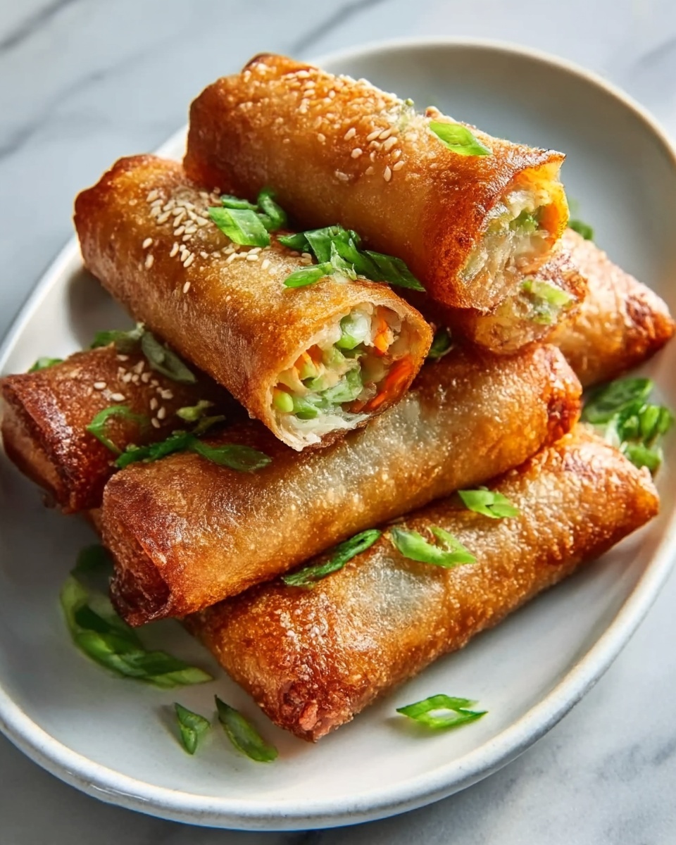 Crispy Rice Paper Spring Rolls Recipe