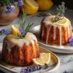 Mini Lemon Cakes with Lavender Glaze Recipe