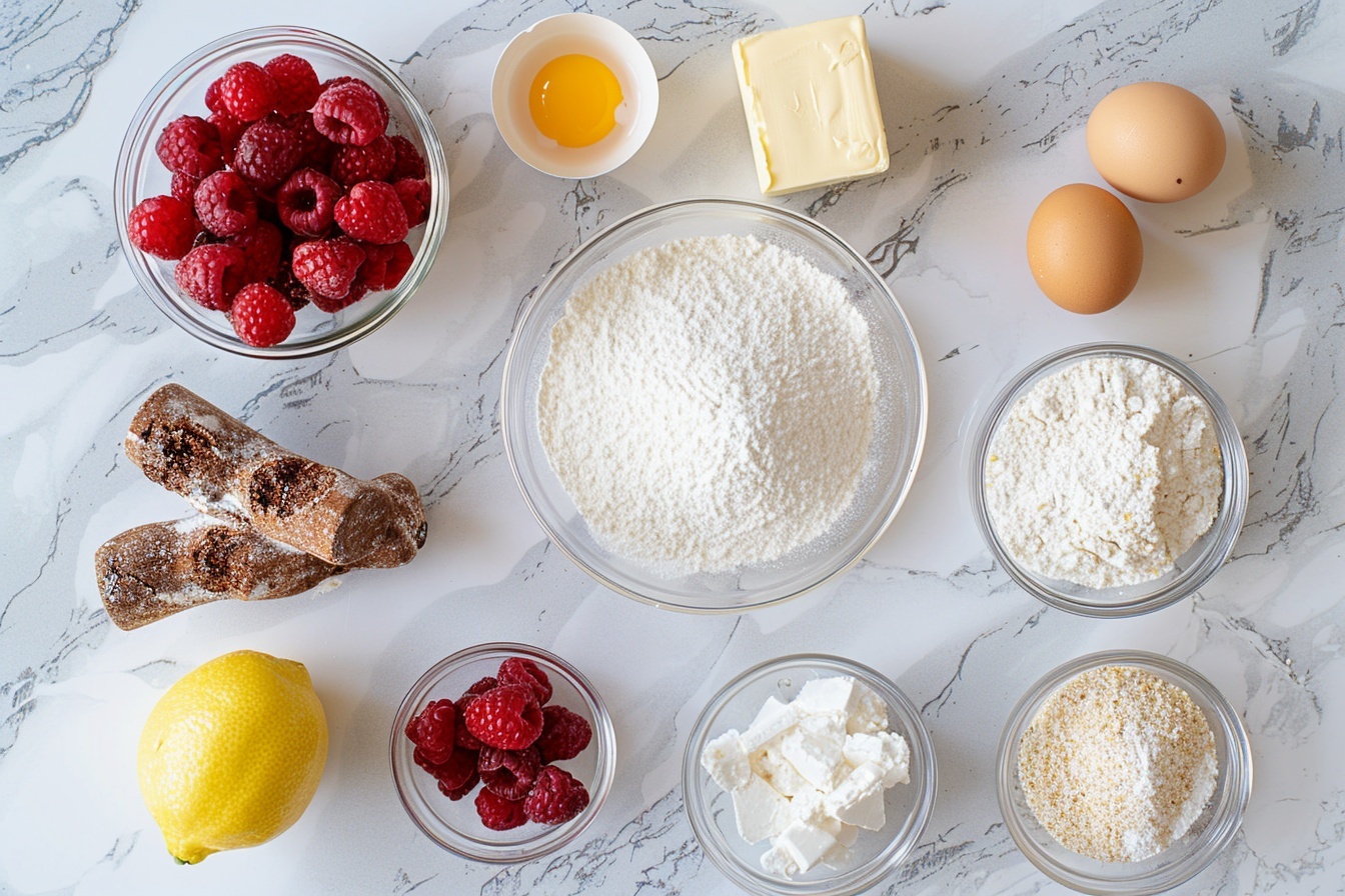 Lemon Raspberry Cookies Recipe - Recipe Image