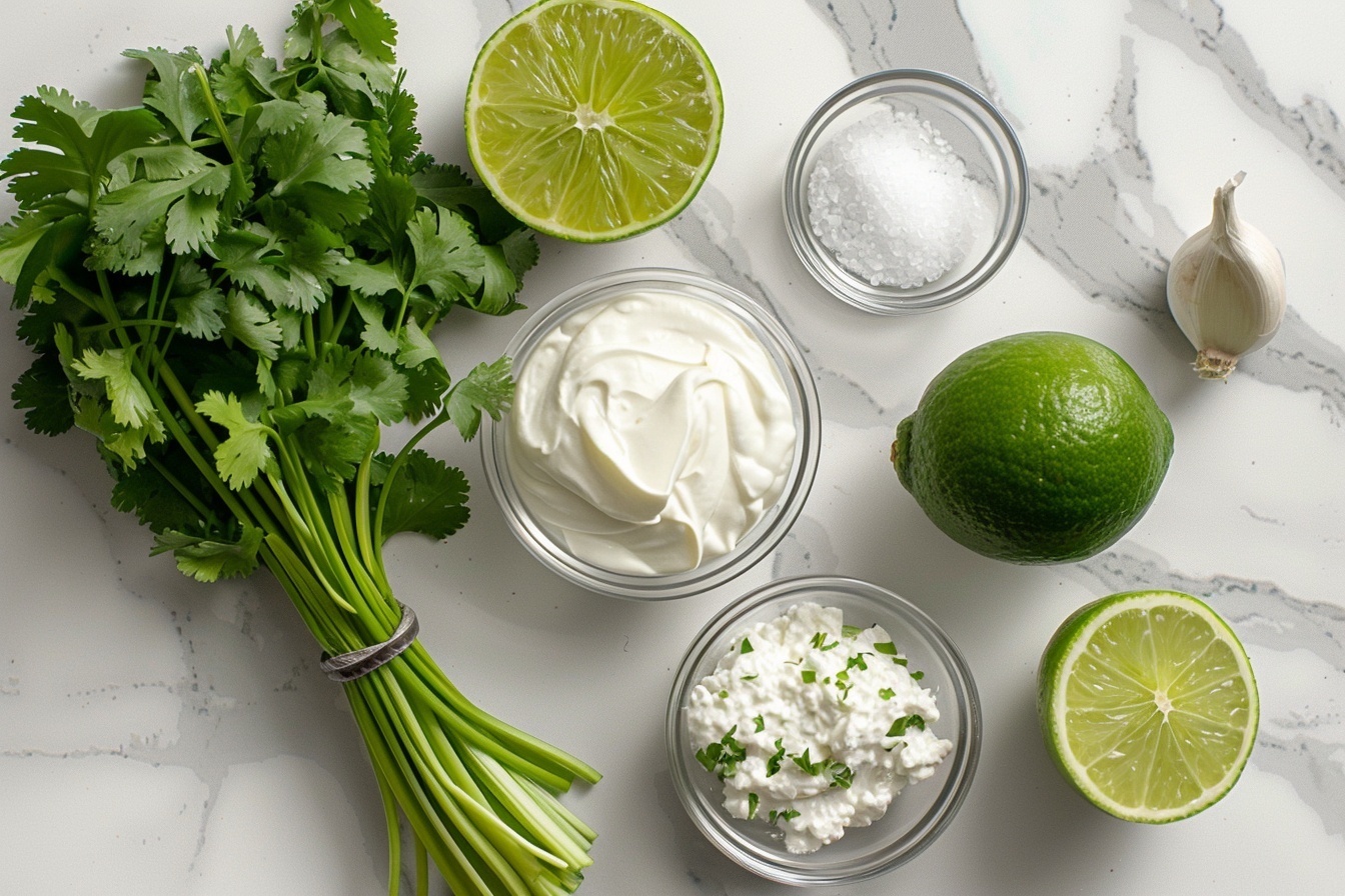 Cilantro Lime Crema Recipe - Recipe Image