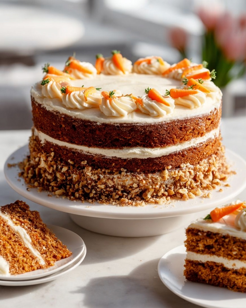 Sourdough Carrot Cake with Cream Cheese Frosting Recipe