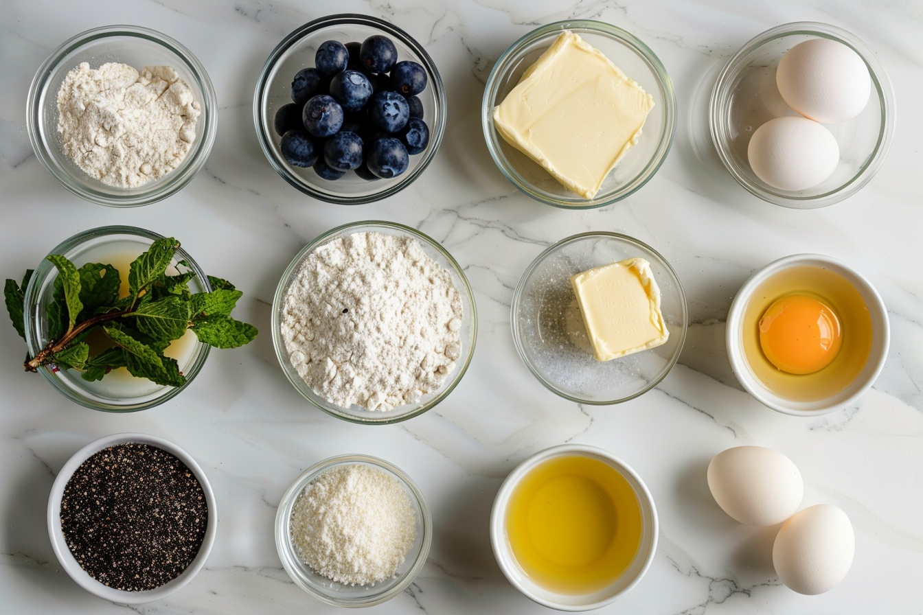 Blueberry Lemon Layer Cake Recipe - Recipe Image