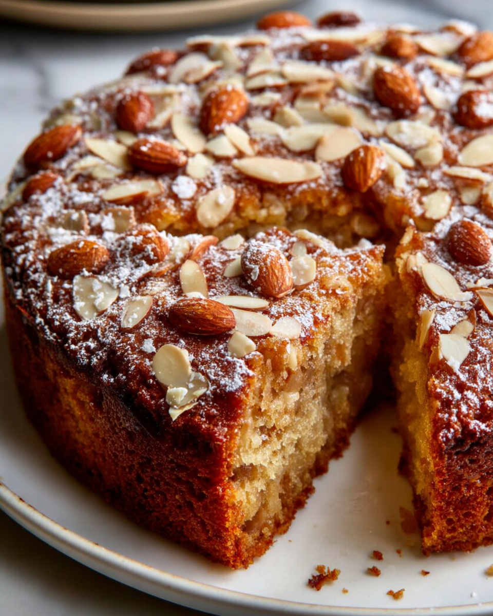 Mary Berry Apple and Almond Cake Recipe