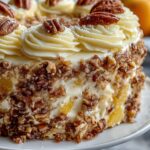 Southern Creamy Pineapple Pecan Cake Recipe