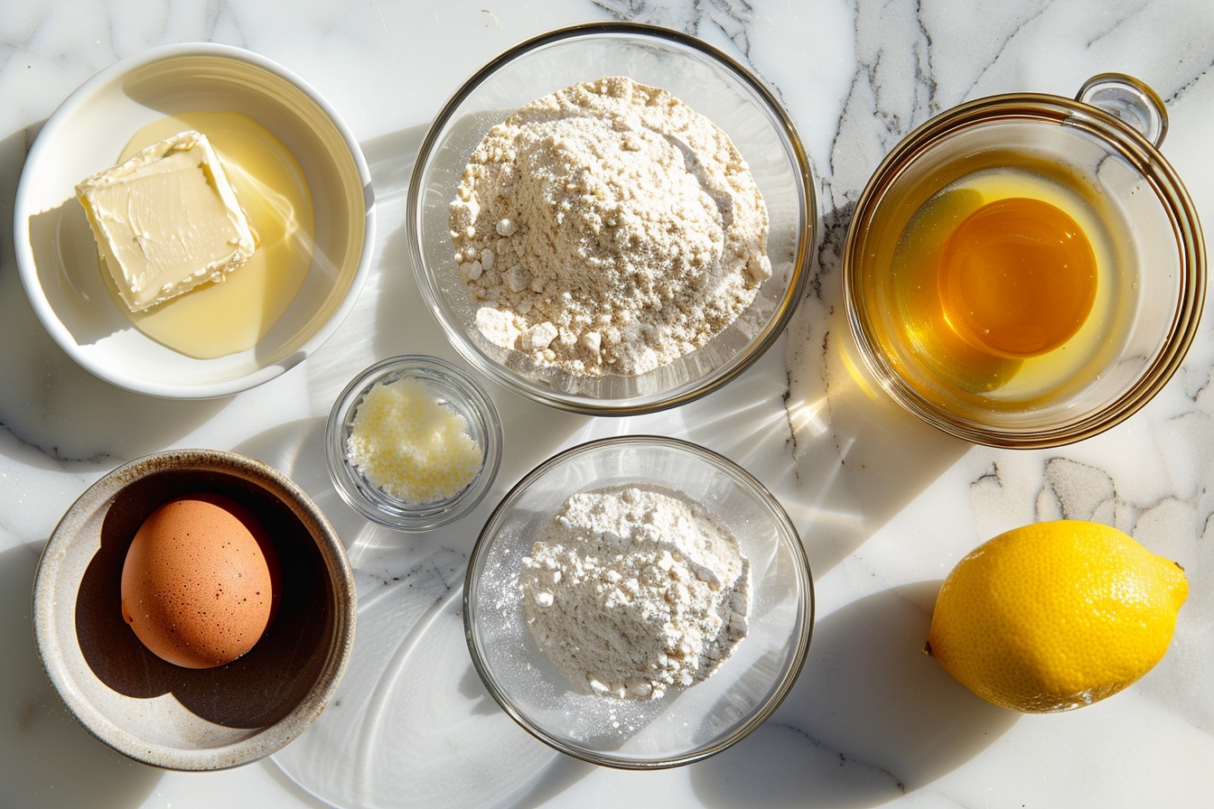 Gluten Free Lemon Cake with Cream Cheese Frosting and Optional Crumb Topping Recipe - Recipe Image