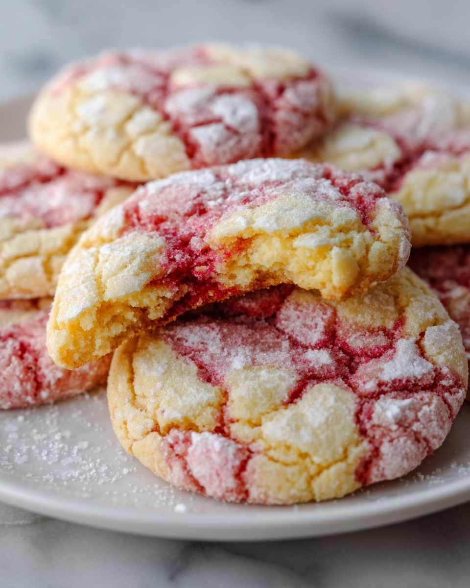 Strawberry Lemonade Cookies Recipe 6 Strawberry Lemonade Cookies Recipe - Recipe Image