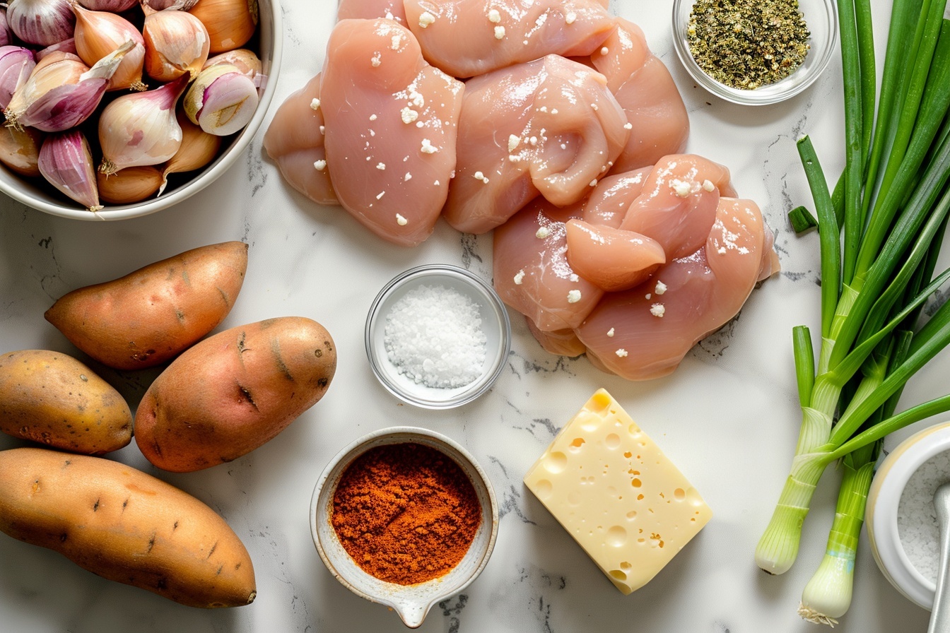 BBQ Chicken Sweet Potato Skillet Recipe - Recipe Image